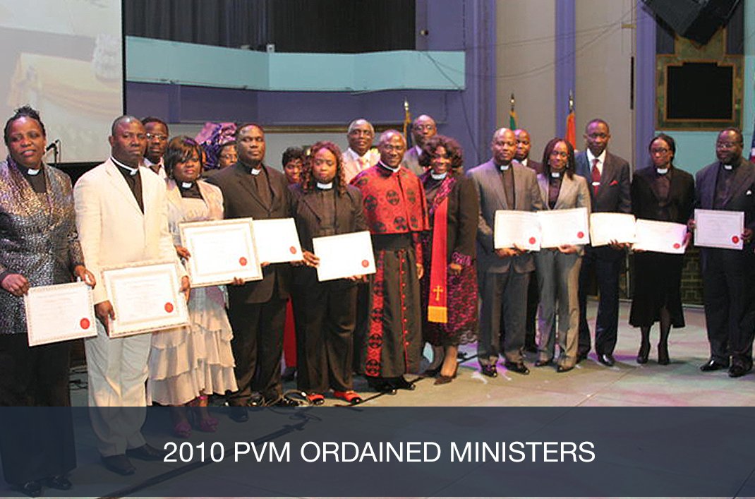 2010 PVM Ordained Ministers