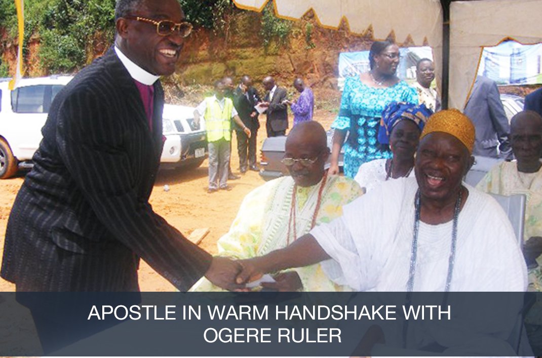 Apostle with Ogere Ruler