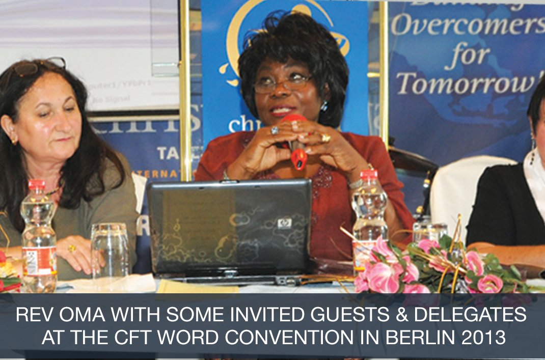 Rev Oma at WORD Convention